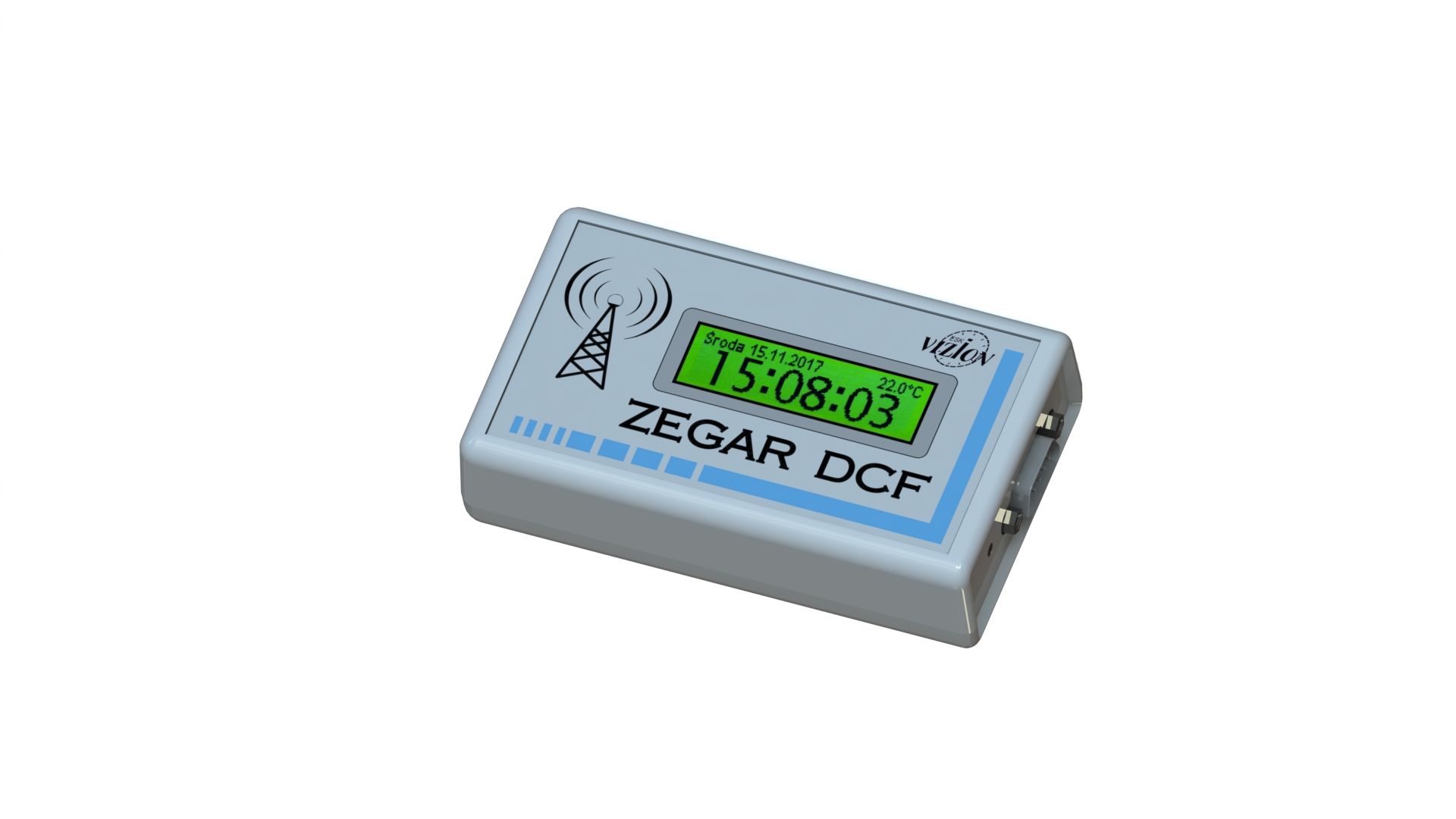 ZEGAR RADIOWY DCF V3